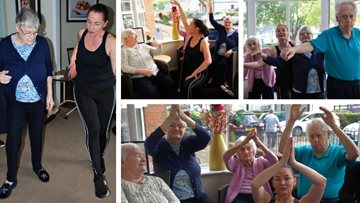 Residents put on their dancing shoes for wellbeing initiative at Georgetown care home